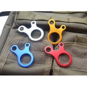 Tent rope buckle  3-hole multi buckle UD05105 